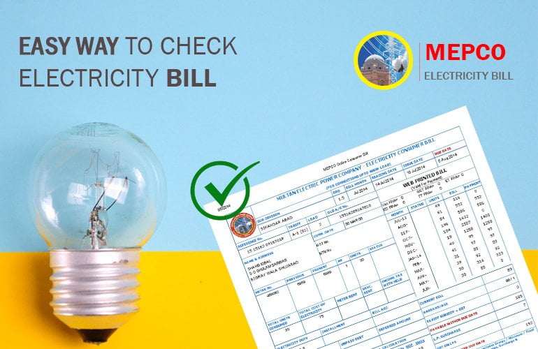 How to Check Electricity Bill Online in Pakistan