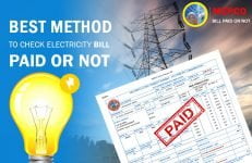 How to Check Electricity Bill Paid or Not in Pakistan
